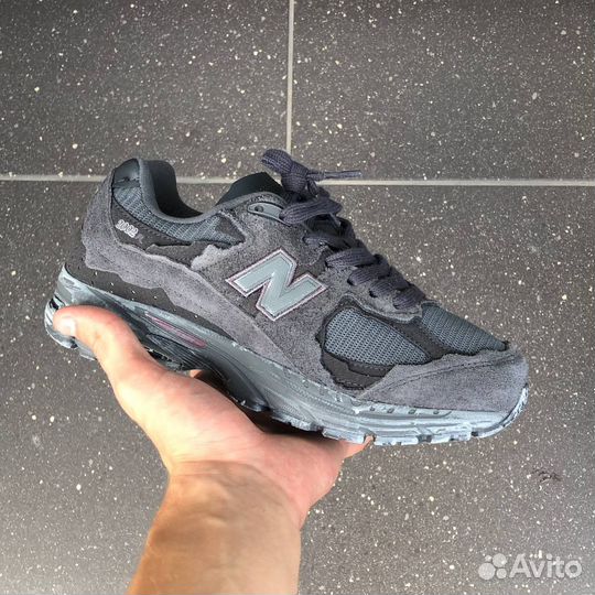 Кроссовки new balance 2002r grey