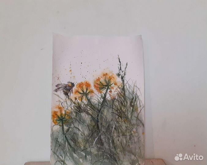 Картина акварелью 