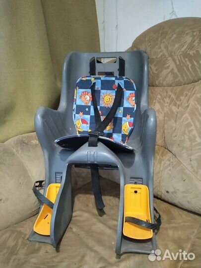 Детское велокресло на багажник