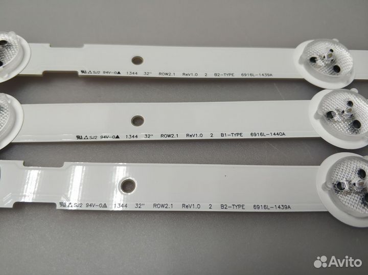 Подсветка 6916L-1440A 6916L-1439A на LG 32LA621V