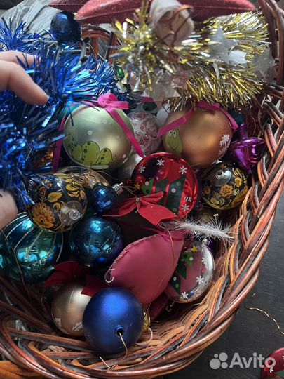 Елочные игрушки СССР