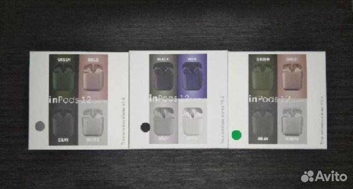 Наушники AirPods InPods12 сенсорные
