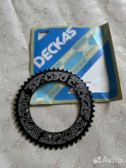 Звезда передняя на велосипед Deckas 144 BCD