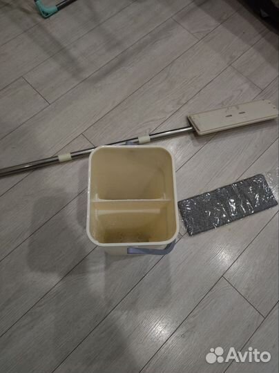 Швабра с отжимом и ведром