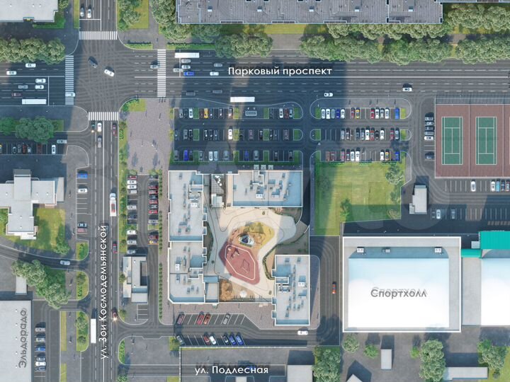 3-к. квартира, 74,5 м², 3/19 эт.