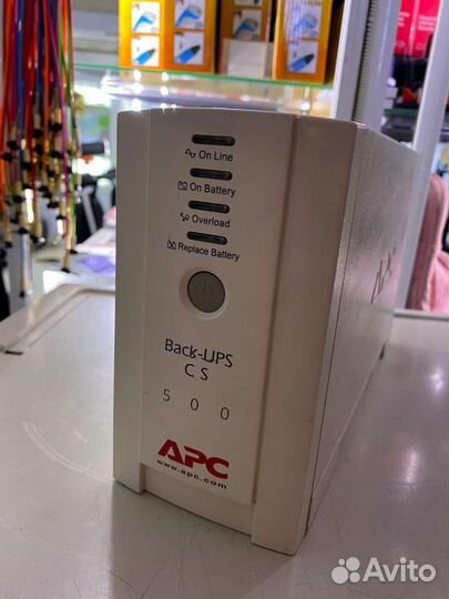 Ибп APC Back-UPS CS 500 ва, 230 В