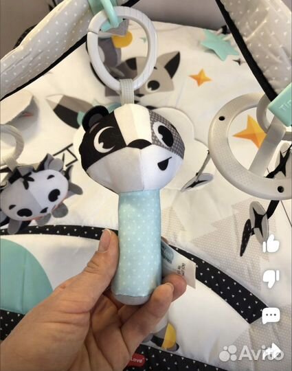 Детский игровой коврик складной