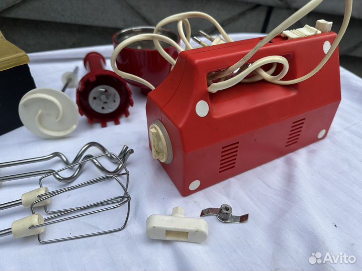 Электромиксер кофемолка Заря