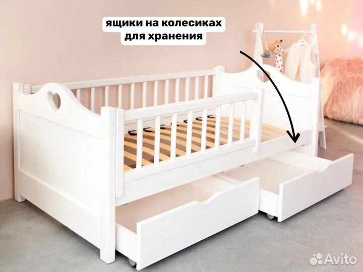 Детская кровать 160 на 80 от производителя