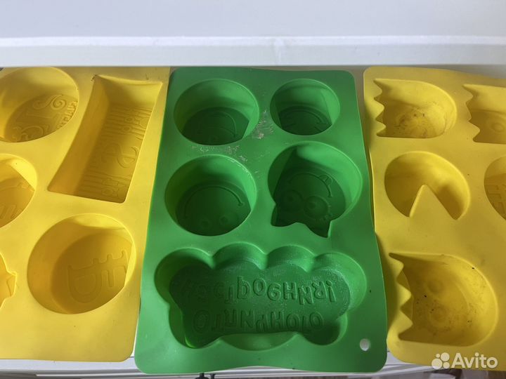 Силиконовые формы для мыла