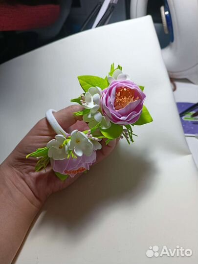 Резинки для волос ручной работы