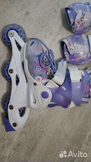 Комплект ролики, защита, шлем