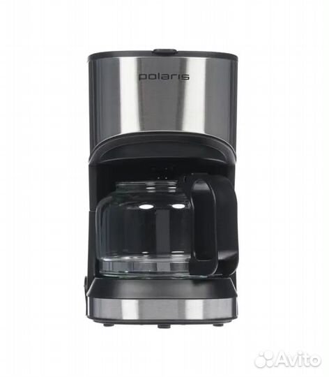 Кофеварка Polaris PCM 0613A, серебристый, черный