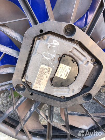 Вентилятор охлаждения Mercedes benz w211 e 211