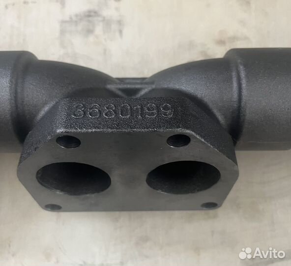 Выпускной коллектор Cummins ISX 15 без егр