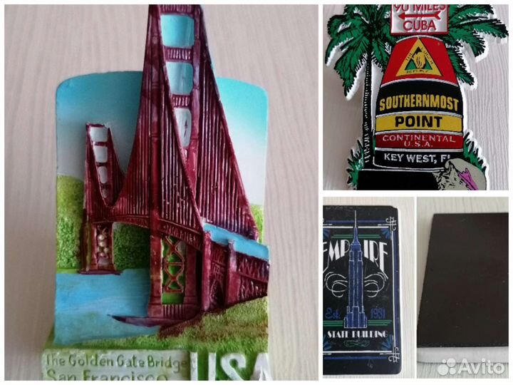 Магниты на холодильник. США