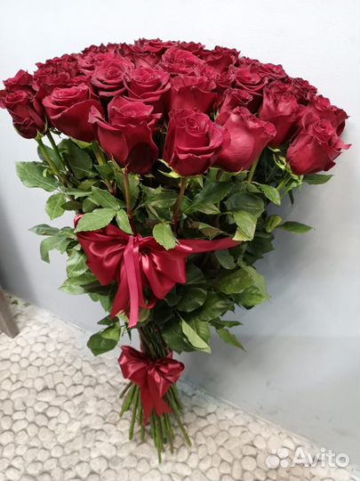 Высокие розы