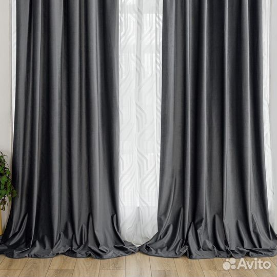 Шторы бархат Беллиссимо мистик