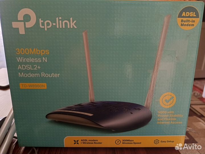 Wifi роутер tp link td-w8960n