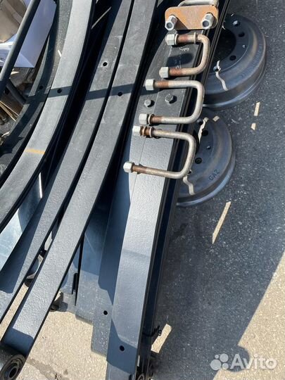 Рессоры на Газель передние/задние 3-х листовые