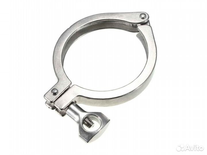 Хомут с прокладкой Кламп 1.5, 2, 3, 4 дюйма