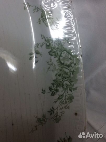 Блюдо 19 века М.С.Кузнецова