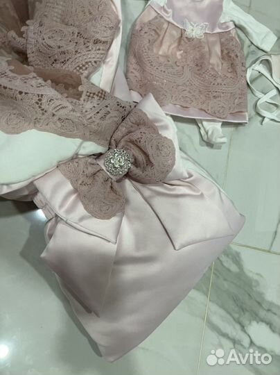 Шикарный комплект на выписку для принцессы