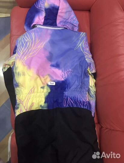 Зимний комбинезон для девочки 128 134