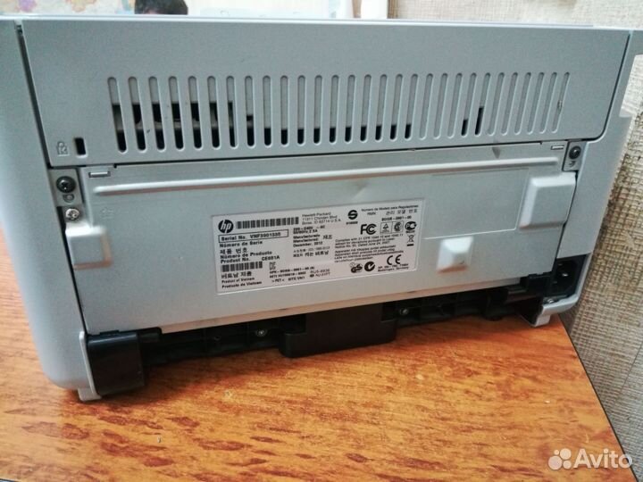 Принтер HP LaserJet p1102 отл сост