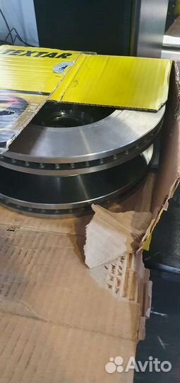 Диски Textar тормозные передние hyundai Santa FE