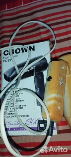 Фен для волос бу