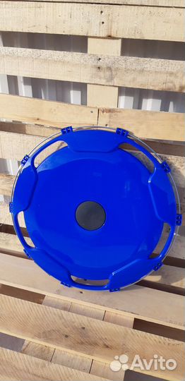 Колпак R 22.5 пластик Синие на Авто Много