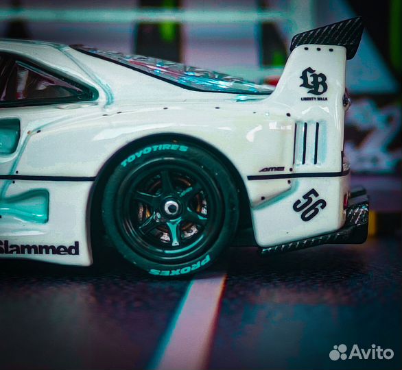Модель Ferrari F40 lbwk Inno 64