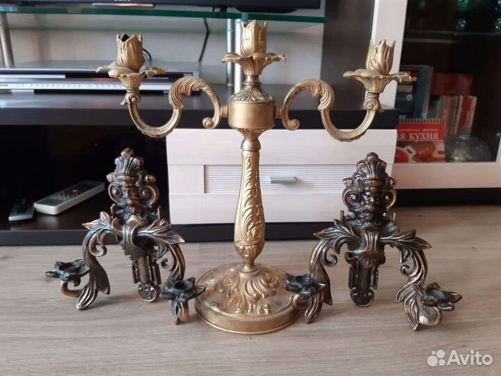 Подсвечники, канделябр СССР. За всё