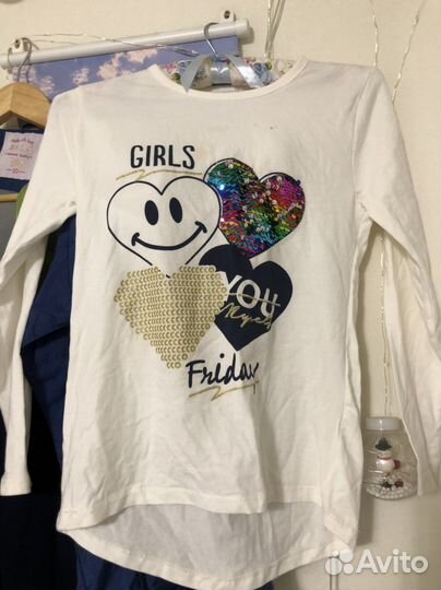 Пакет вещей за 1000 на 9-10 лет девочке