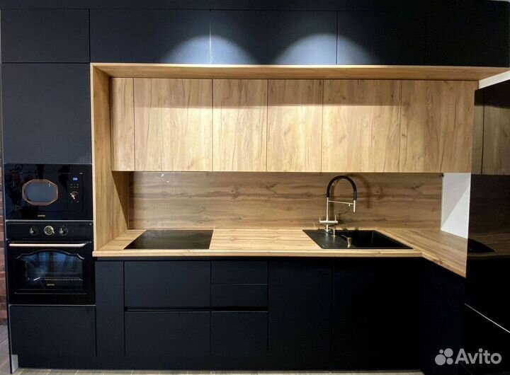 Современная кухня на заказ мдф фасады