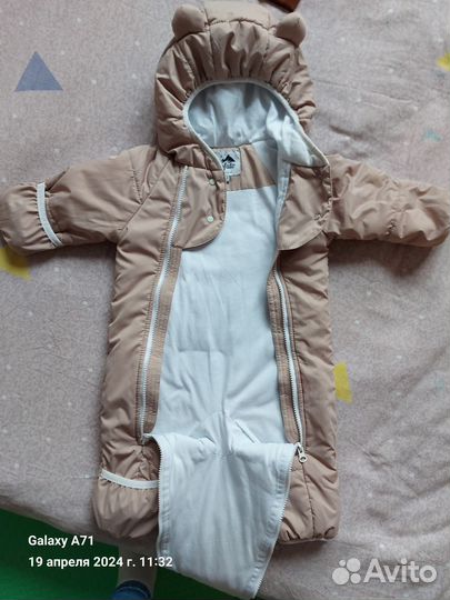Комбинезон на весну 68 74