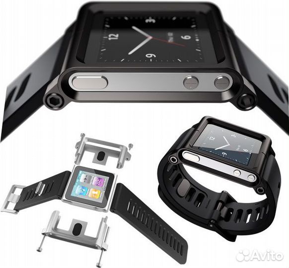Ремешок lunatik для iPod nano чехол 4 цвета корпус