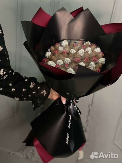 Букет клубника в шоколаде