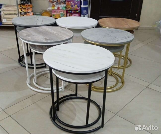 Стол журнальный roundy (новый)