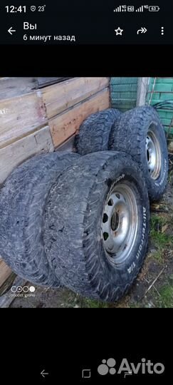 Грязевые колеса на УАЗ r16