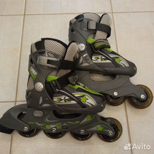 Роликовые коньки reaction turbo р 29-33