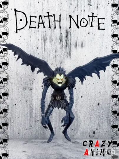 Фигурка Тетрадь Смерти Рюк / Death Note Ryuk 19см