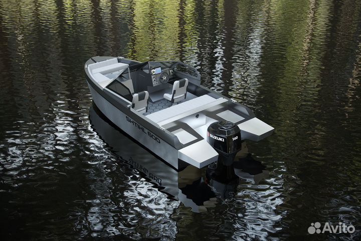 Алюминиевый катер shtihl 600