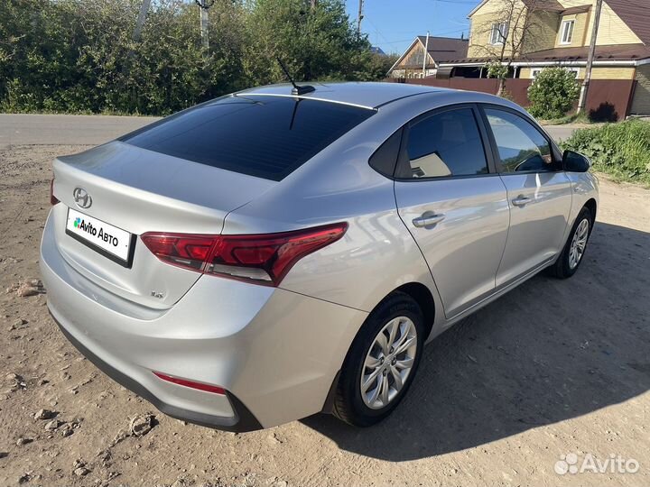 Hyundai Solaris 1.6 AT, 2017, 119 000 км