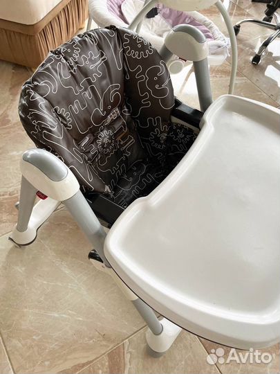 Детские электронные качели и стульчик