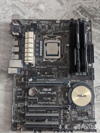 Материнская плата h97 plus