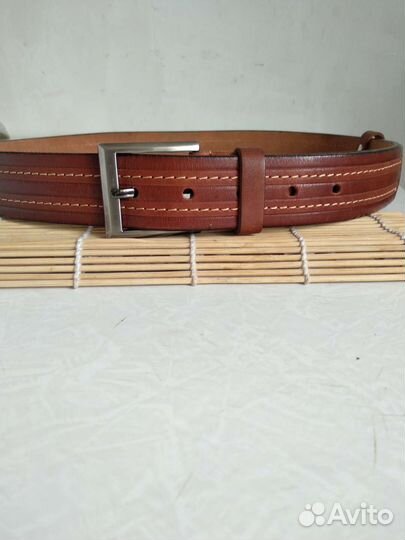 Мужской кожаный ремень