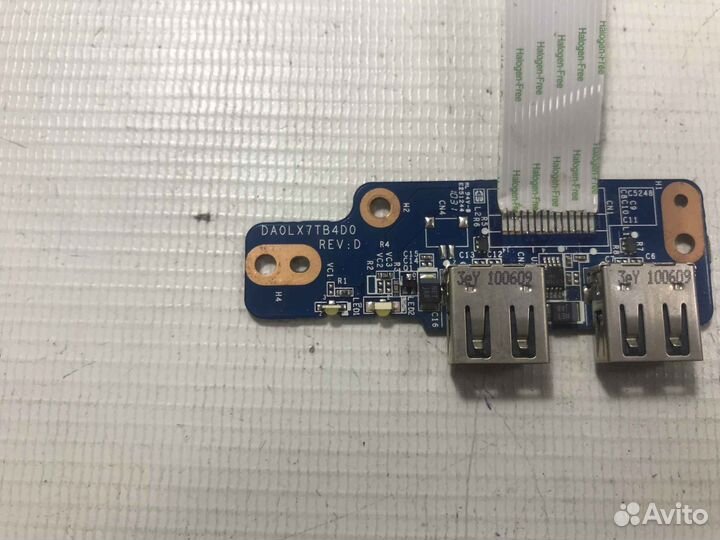 Плата USB для HP DV6-3000