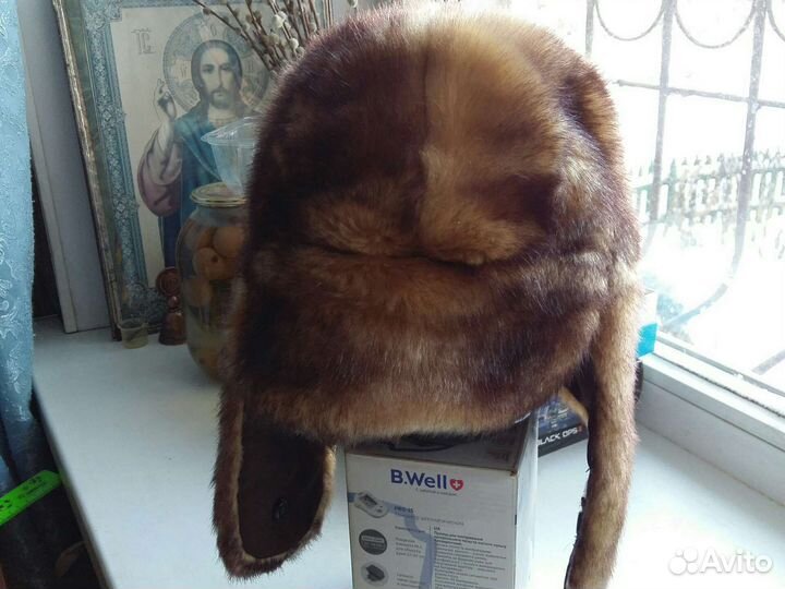 Шапка меховая для мальчика